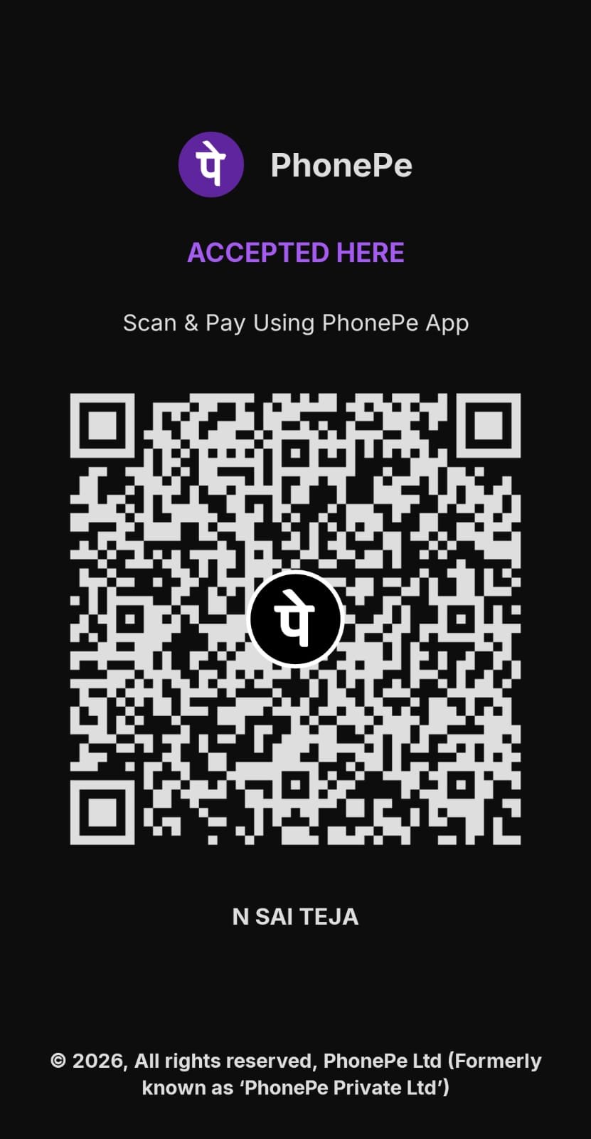 Payment QR